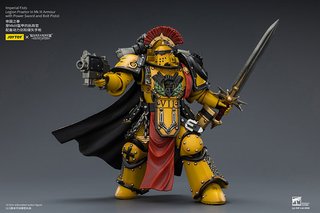 JoyToy Warhammer 30k Imperial Fists Praetor MK III