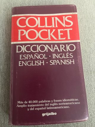 Diccionario español-inglés, English-Spanish