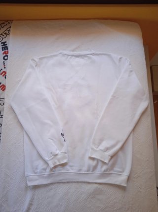 Sudadera Moncler Blanca Logo