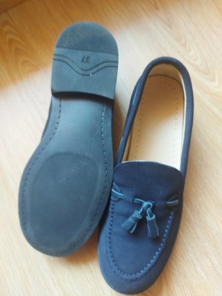 Zapatos mocasines borlos niño