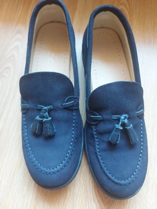 Zapatos mocasines borlos niño