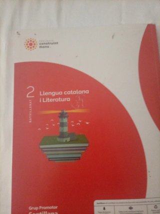 Llengua catalana i literatura, 2 batxillerat, P...