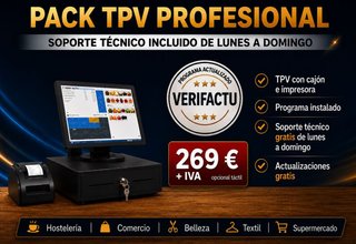 TPV COMPLETO SOPORTE GRATIS FACTURA