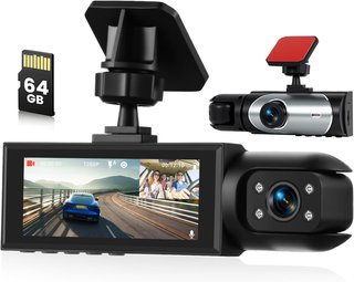 Cámara Coche Dashcam 1080P + Tarjeta 64GB