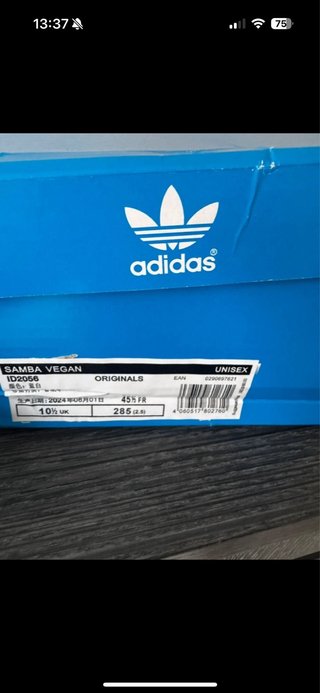 Adidas Samba Vegan ID2056 Talla 45 FR