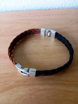 UNODE50 PULSERA CUERO NUEVA, SIN ESTRENAR, MARRÓN.
