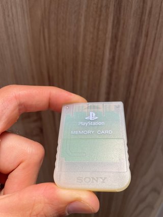 Memory Card Sony PS1 Originale SCPH-1194 Bianca Tr