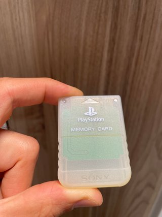 Memory Card Sony PS1 Originale SCPH-1194 Bianca Tr
