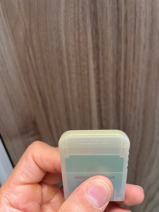Memory Card Sony PS1 Originale SCPH-1194 Bianca Tr