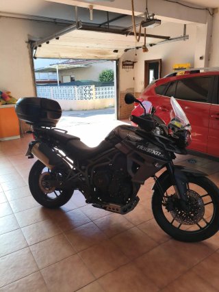 Triumph Tiger 800 XRx Negra