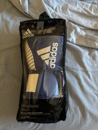 Guantes de boxeo Adidas azules
