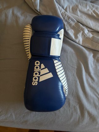 Guantes de boxeo Adidas azules