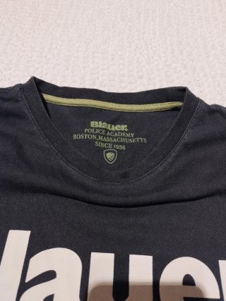 Camiseta Blauer USA azul marino Chico