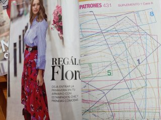 Lote de 5 revistas Patrones nuevas.