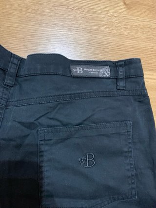 Pantalón Recto Mujer Borsavhe Negro Talla 42