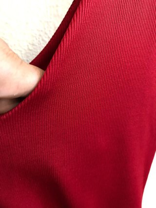 Body rojo oscuro/granate Stradivarius
