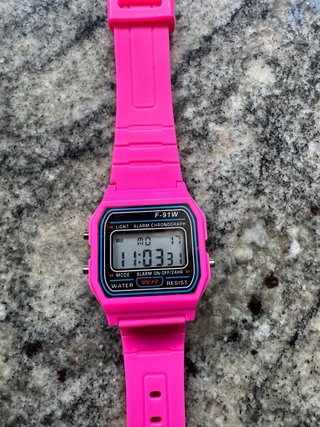 Reloj Casio Digital Rosa