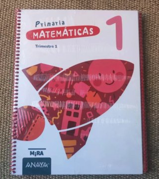 Libro matemáticas 1: mira, toca siente las mates 1