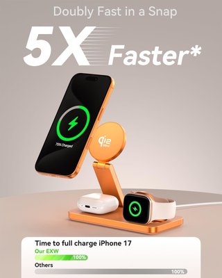 Estación de Carga 3 en 1 para Apple