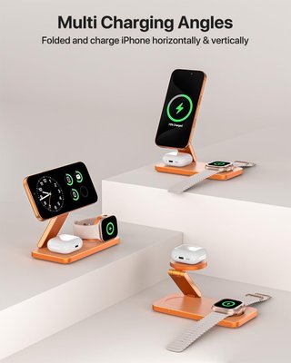 Estación de Carga 3 en 1 para Apple