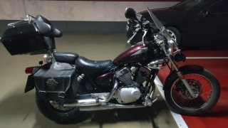 YAMAHA XVS 250 Virago 2007 Granate