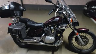 YAMAHA XVS 250 Virago 2007 Granate