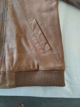 Chaqueta bomber de Ante talla M