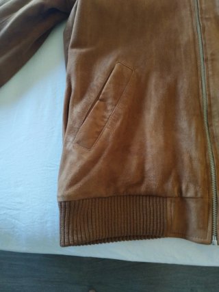 Chaqueta bomber de Ante talla M