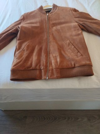 Chaqueta bomber de Ante talla M