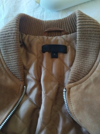 Chaqueta bomber de Ante talla M