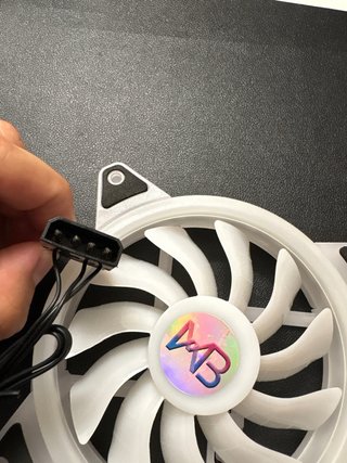 Ventilador pc y diferentes cables para PC de mesa