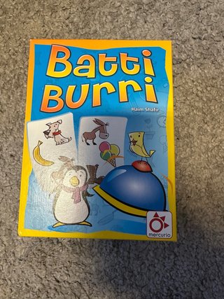 Batti Burri juego de mesa