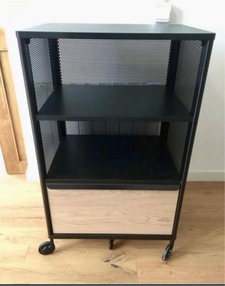 Estanteria de almacenaje con ruedas ikea