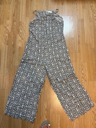 Mono Lefties Estampado Blanco y Negro Talla XXL