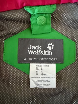 Chaqueta Impermeable Jack Wolfskin Talla S