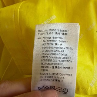 Camicia Balenciaga uomo manica corta nuova