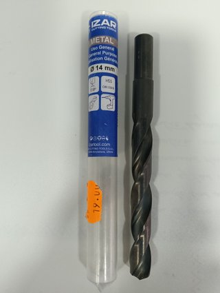BROCA 14mm METAL PROFESIONAL IZAR DIN 338 N
