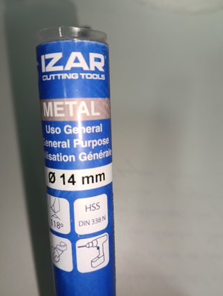 BROCA 14mm METAL PROFESIONAL IZAR DIN 338 N