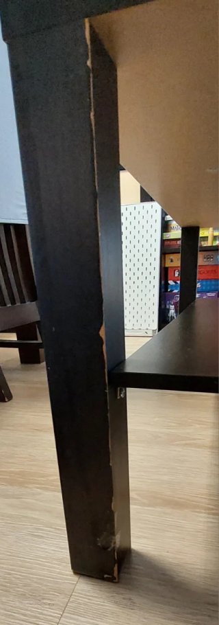 Mesa de centro Ikea negra