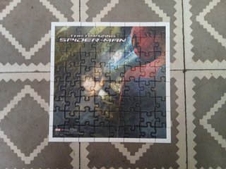 Pack 4 Puzzles Spiderman 8x8 Piezas