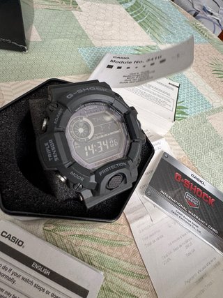 Casio G-Shock Rangeman GW-9400 "Black Out" – Full
