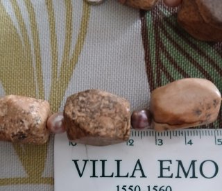 Collana Pietra Diaspro Paesaggio Grande