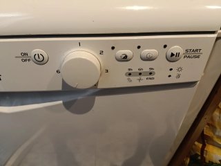Lavavajillas  Indesit blanco