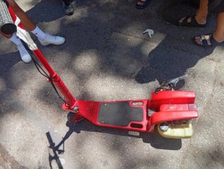 Patín de gasolina