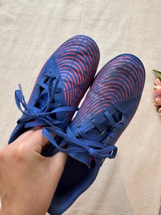 Zapatillas de Fútbol Adidas Color Azul Talla 41