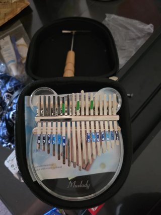 Arpa de mano Kalimba 17 teclas