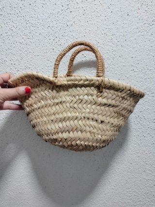 Cestita mimbre para niño