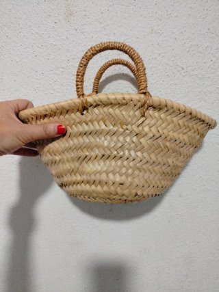 Cestita mimbre para niño