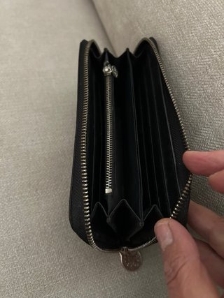 Cartera piel grande