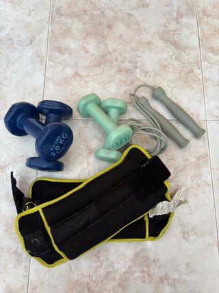 Conjunto Mancuernas y Tobilleras